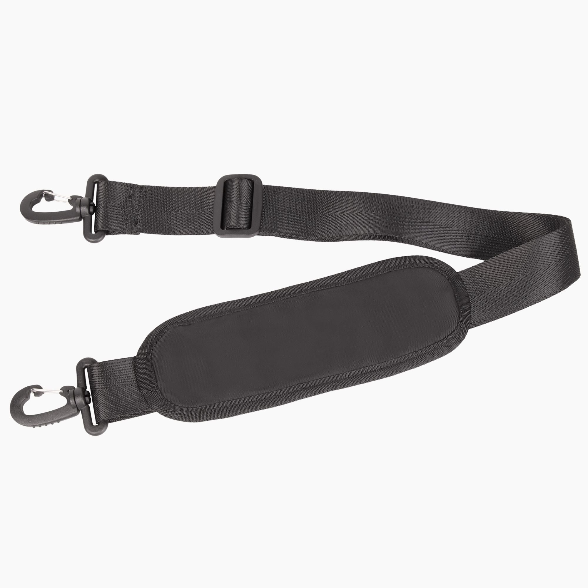 Verstellbarer Schultergurt der Faltwerk Tasche Schwarz – komfortabler Tragekomfort